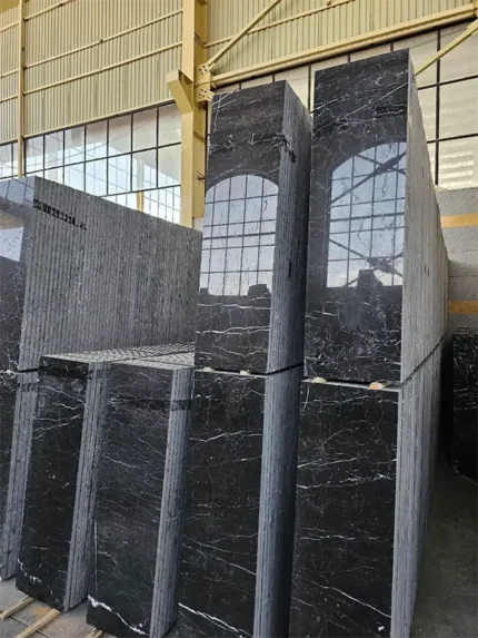 سنگ پله مشکی نجف آباد