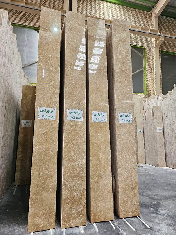 سنگ تراورتن عسلی تکاب