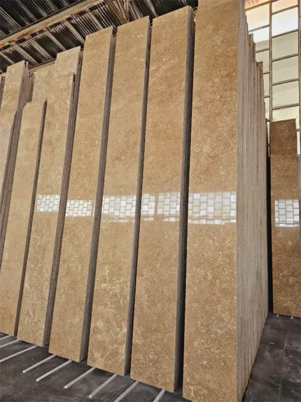 سنگ تراورتن عسلی یزد 40 طولی